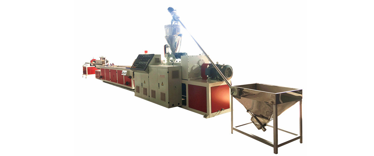 Máquina para hacer perfiles de plástico