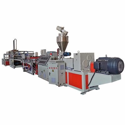tablero plástico de la espuma del PVC Wpc de 1220m m 30m m que hace la máquina