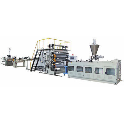 Amontonamiento del tablero del PVC 350kg/H de 3m m que hace la máquina