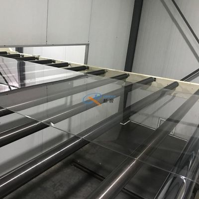 Un buen precio. cadena de producción plástica de la hoja de la PC de los 30m*3m*3m 2100m m 10m m en línea