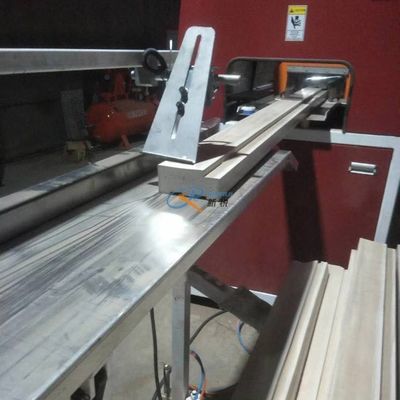 Máquina sólida de la protuberancia del perfil del marco de puerta del PVC de SJSZ WPC