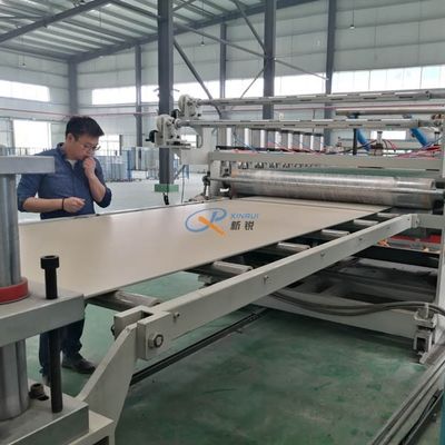 Tablero doble de la espuma del PVC del tornillo WPC que hace la máquina