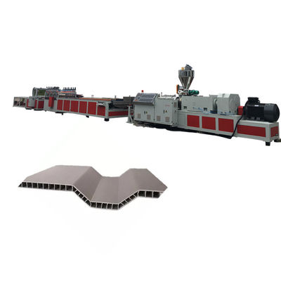 Máquina del PVC ASA Hollow Roofing Sheet Manufacturing