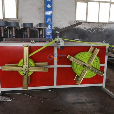 Un buen precio. Cadena de producción doble del PVC Waterbar del tornillo 160kg/H los 20m en línea