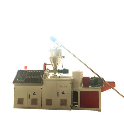 Extrusor plástico del PVC de ducha del sitio del SGS del tornillo impermeable del gemelo